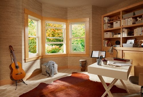 Double Hung Windows for the Home Library